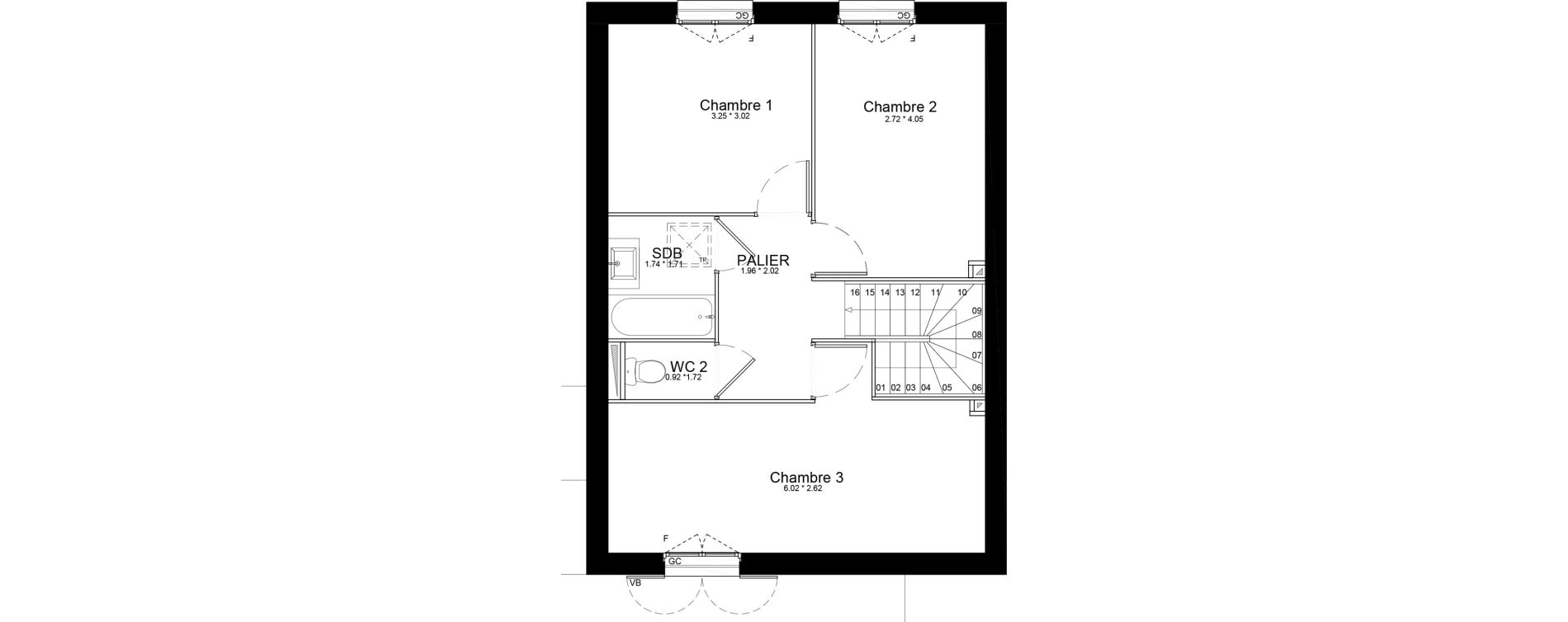 Maison T4 de 93,05 m2 &agrave; Isles-L&egrave;s-Villenoy Centre