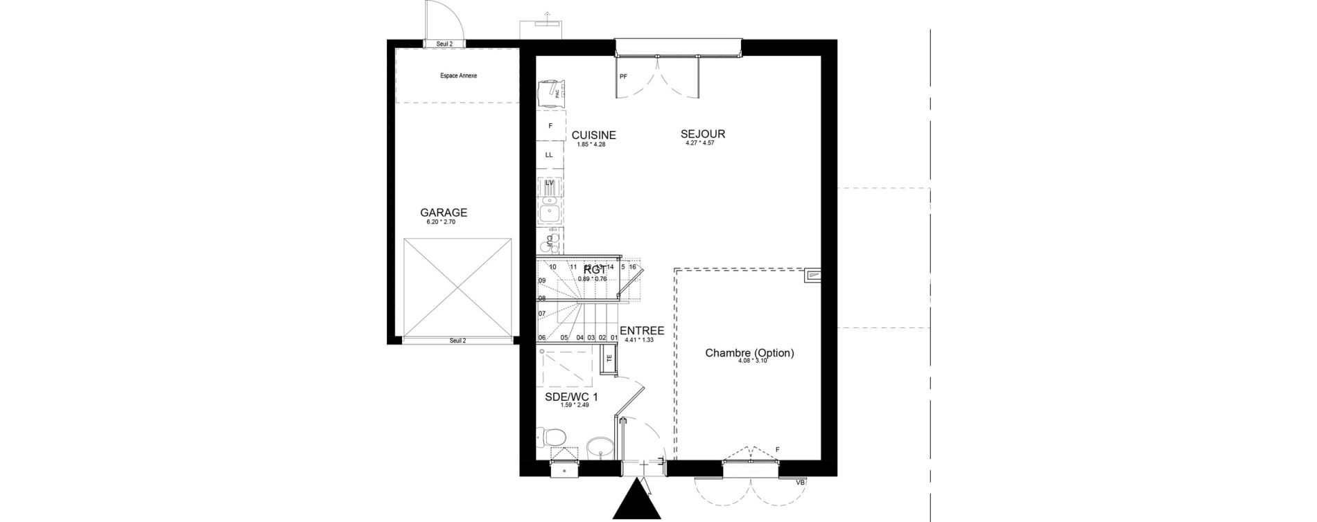 Maison T4 de 97,73 m2 &agrave; Isles-L&egrave;s-Villenoy Centre