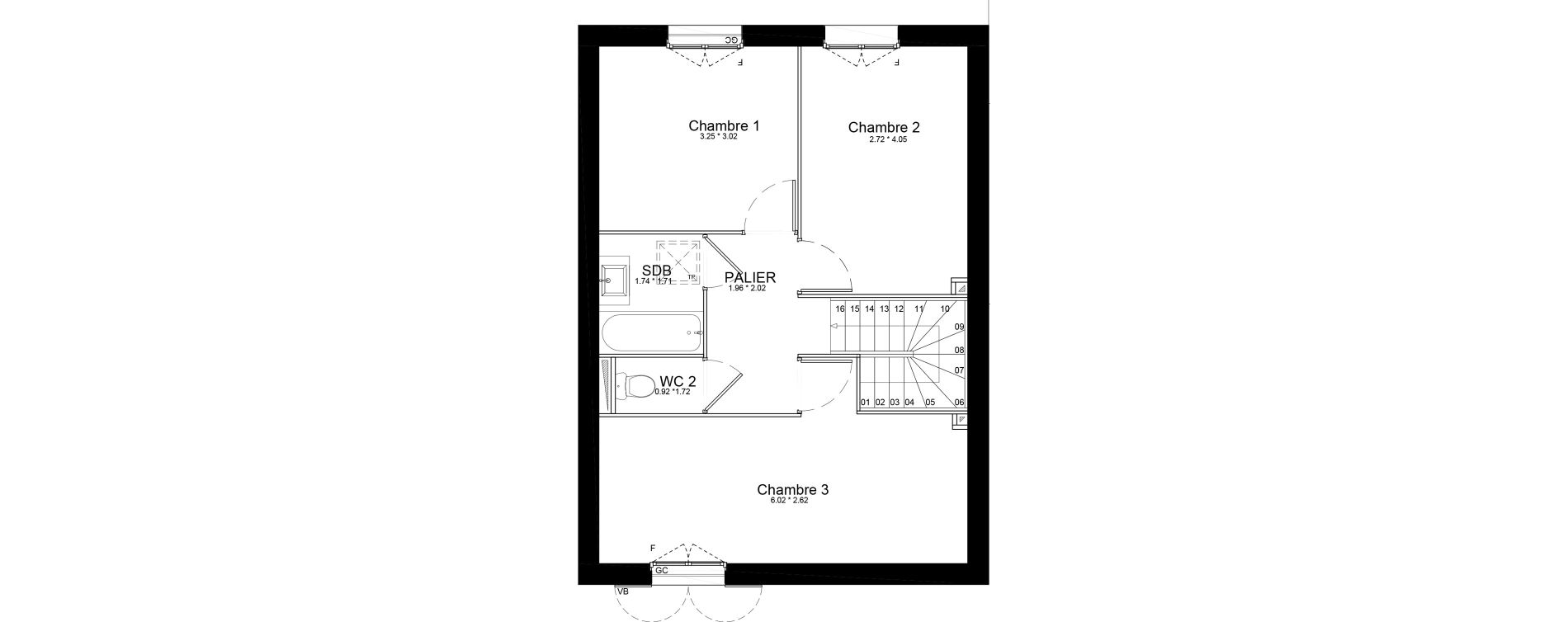 Maison T4 de 93,05 m2 &agrave; Isles-L&egrave;s-Villenoy Centre