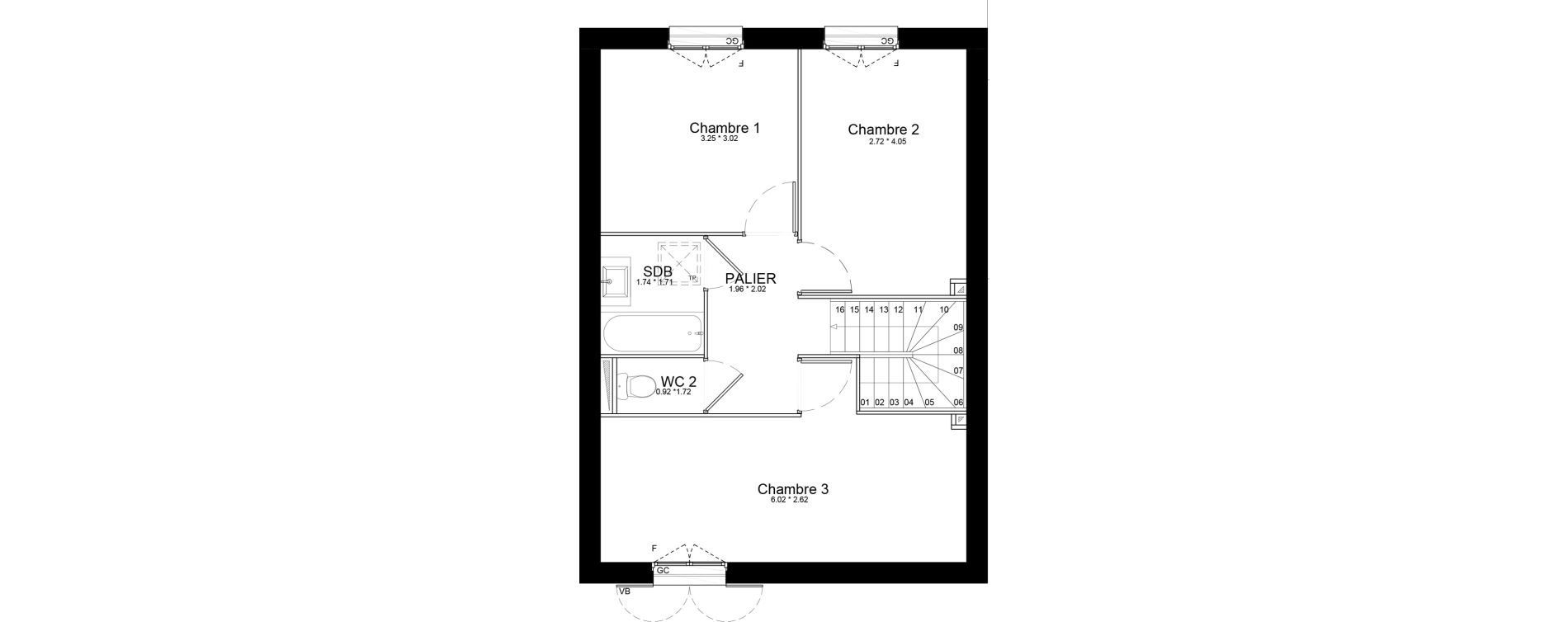 Maison T4 de 93,05 m2 &agrave; Isles-L&egrave;s-Villenoy Centre