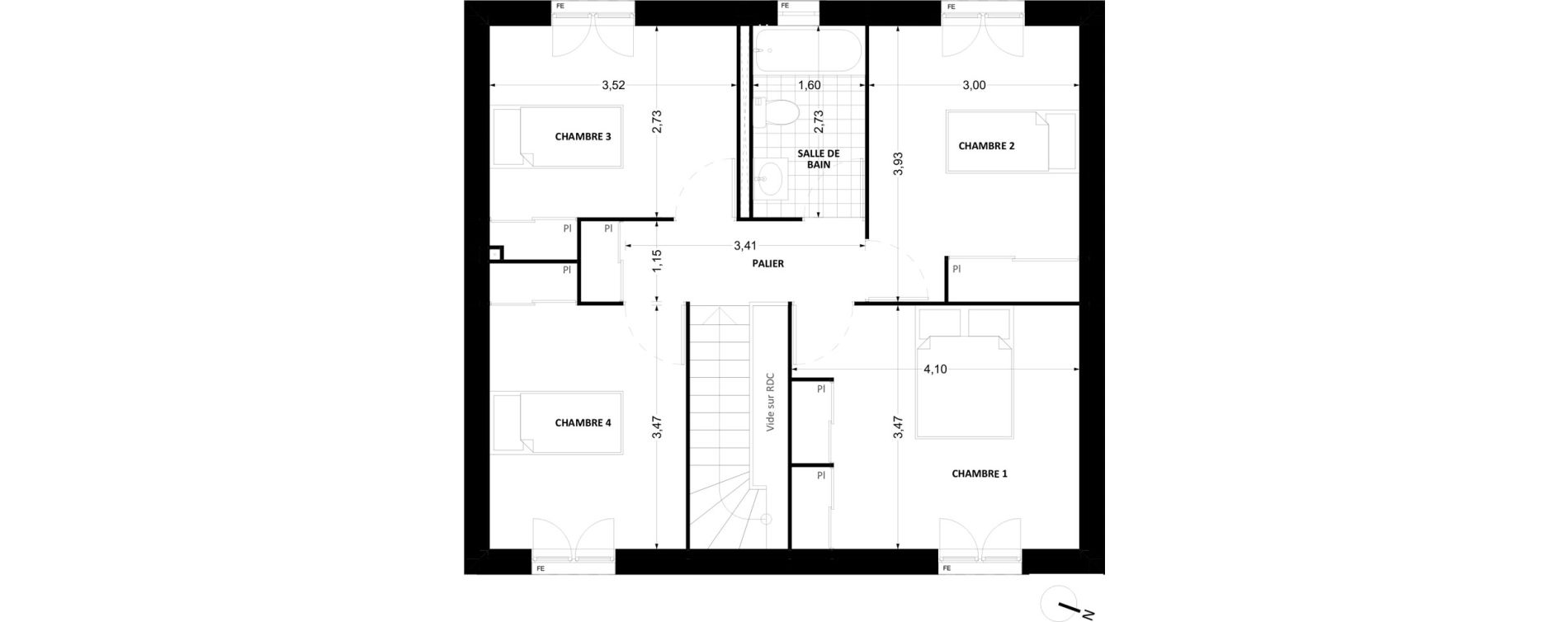 Maison T6 de 103,55 m2 &agrave; La Rochette Centre