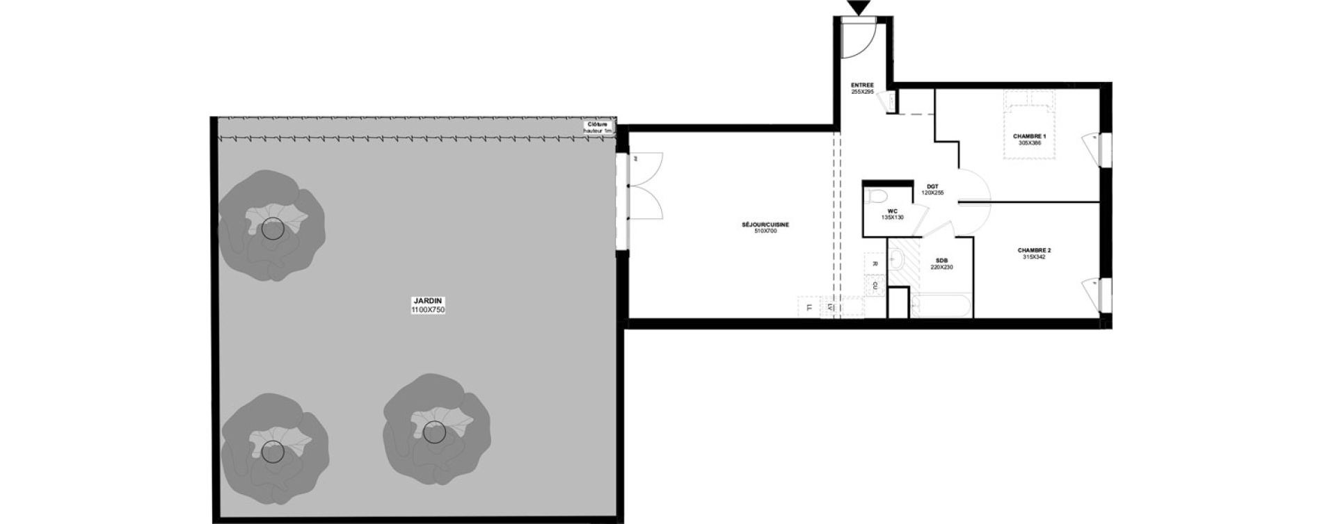 Appartement T3 de 74,01 m2 &agrave; Meaux Foch - allende