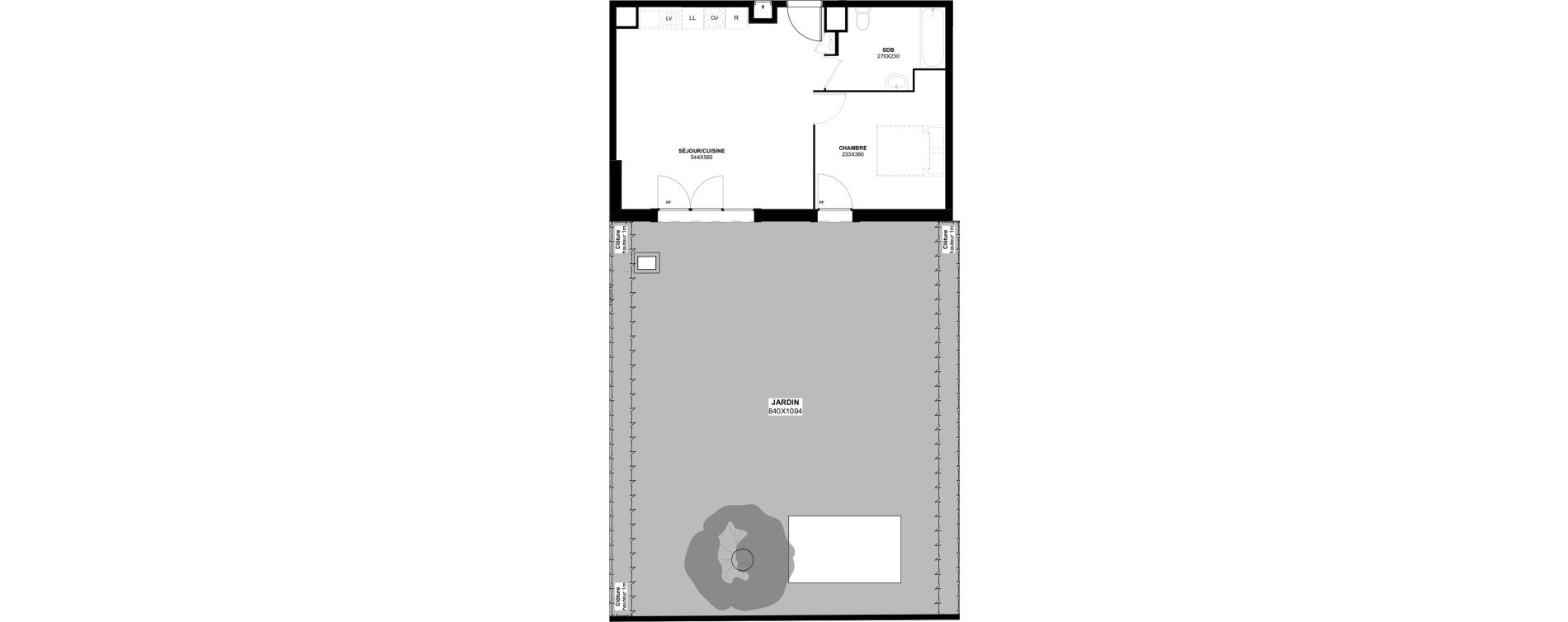 Appartement T2 de 48,77 m2 &agrave; Meaux Foch - allende