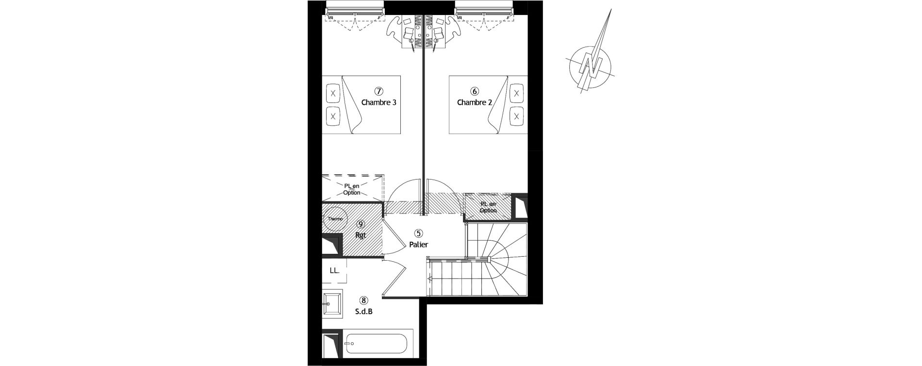 Appartement T4 de 75,70 m2 &agrave; Meaux Centre