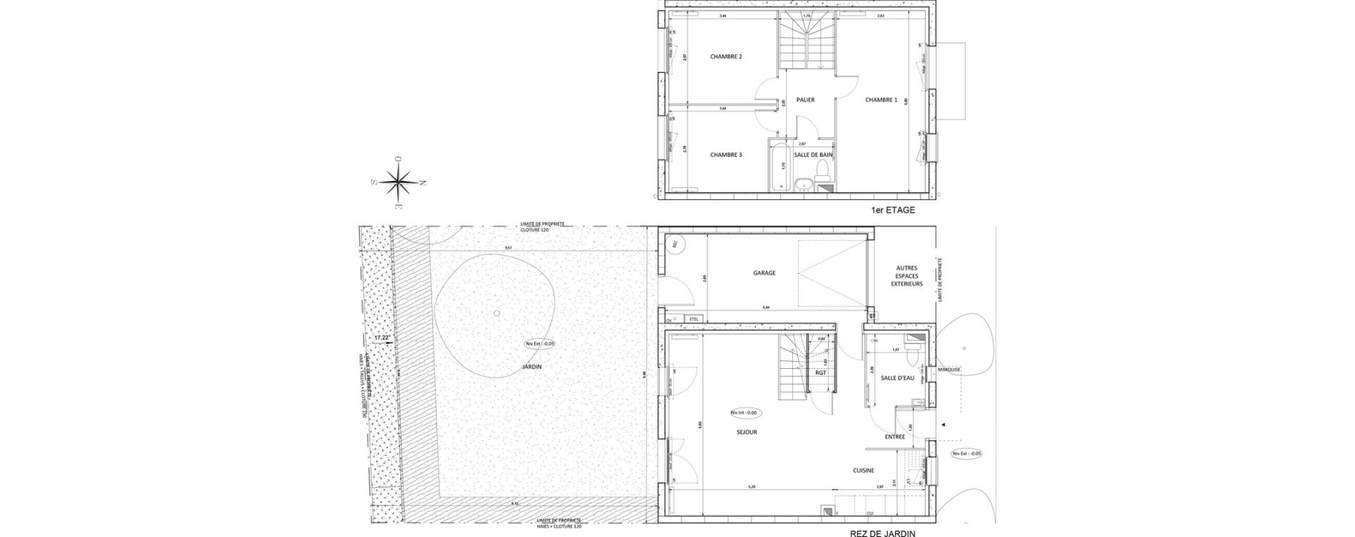 Maison T4 de 87,45 m2 &agrave; Melun Centre