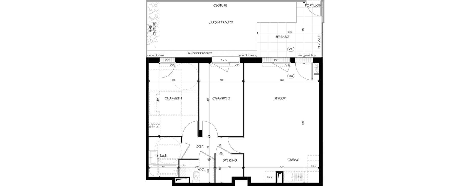 Appartement T3 de 63,98 m2 &agrave; Melun Saint-liesne