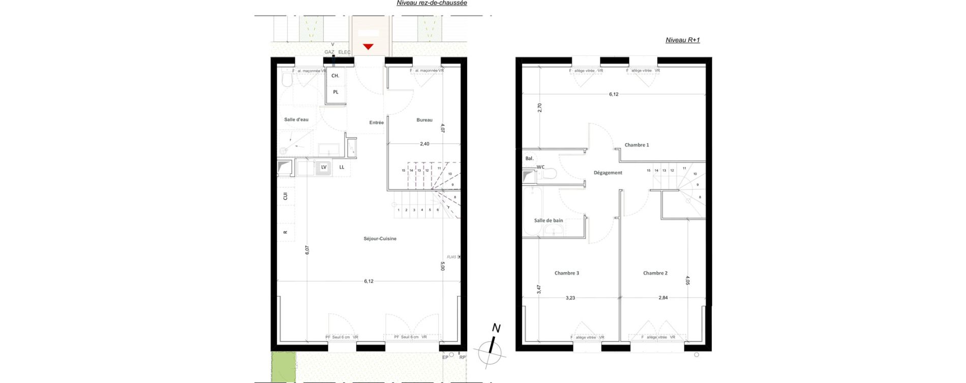Maison T5 de 102,49 m2 &agrave; Mitry-Mory Centre
