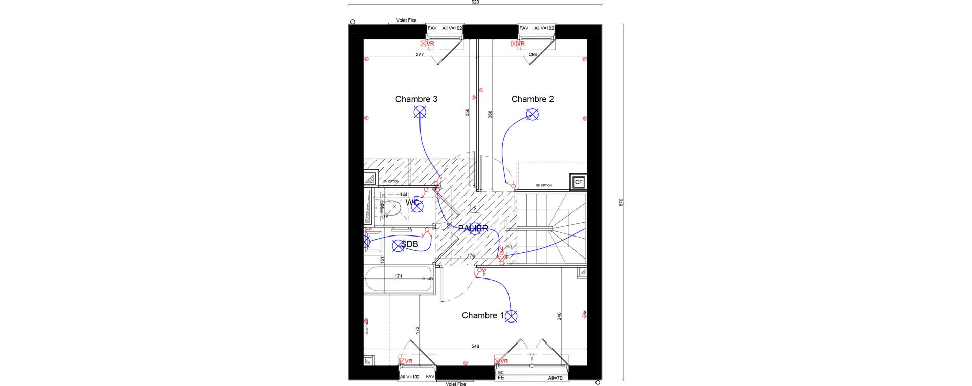 Maison T4 de 78,98 m2 &agrave; Moissy-Cramayel L arboretum de chanteloup