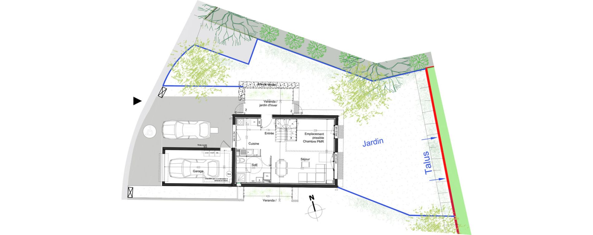Maison T5 de 91,50 m2 &agrave; Moissy-Cramayel L arboretum de chanteloup