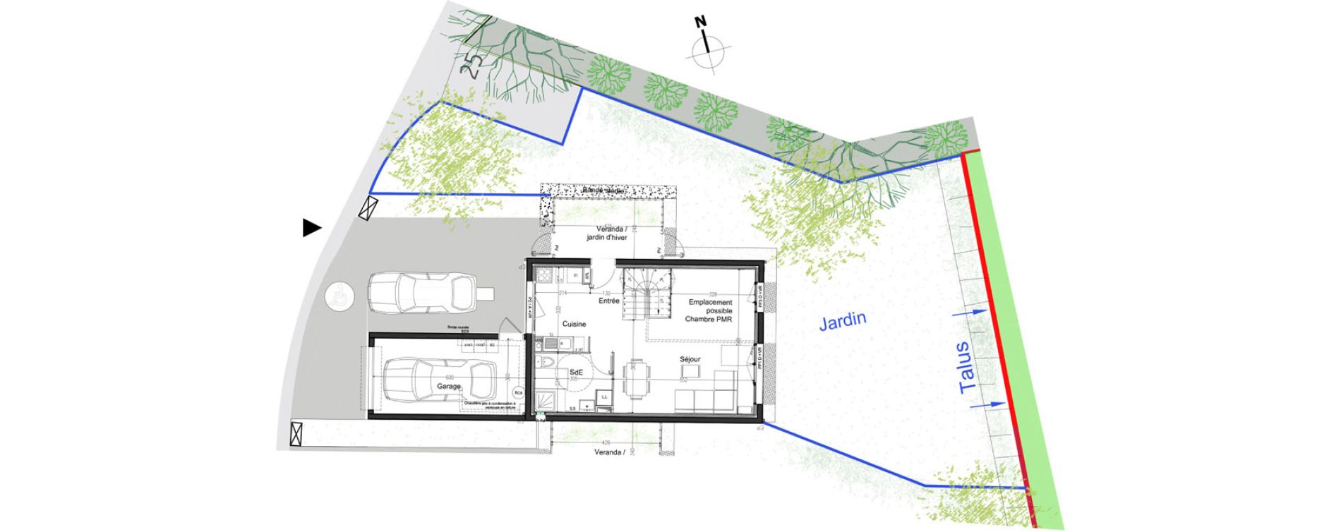 Maison T5 de 91,20 m2 &agrave; Moissy-Cramayel L arboretum de chanteloup