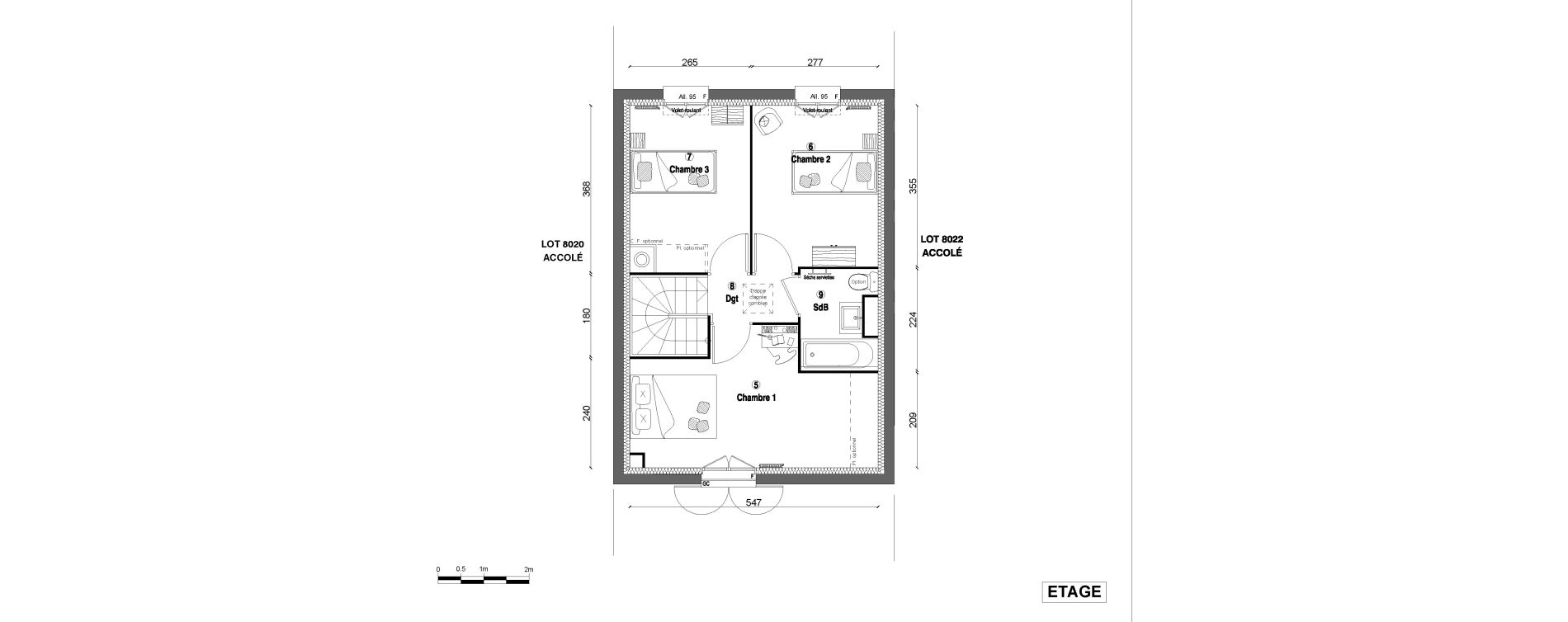Maison T4 de 79,60 m2 &agrave; Ozoir-La-Ferri&egrave;re Centre