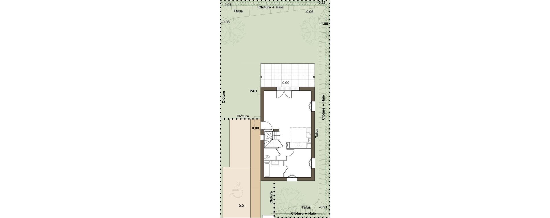 Maison T5 de 105,93 m2 &agrave; Pomponne Grimp&eacute;