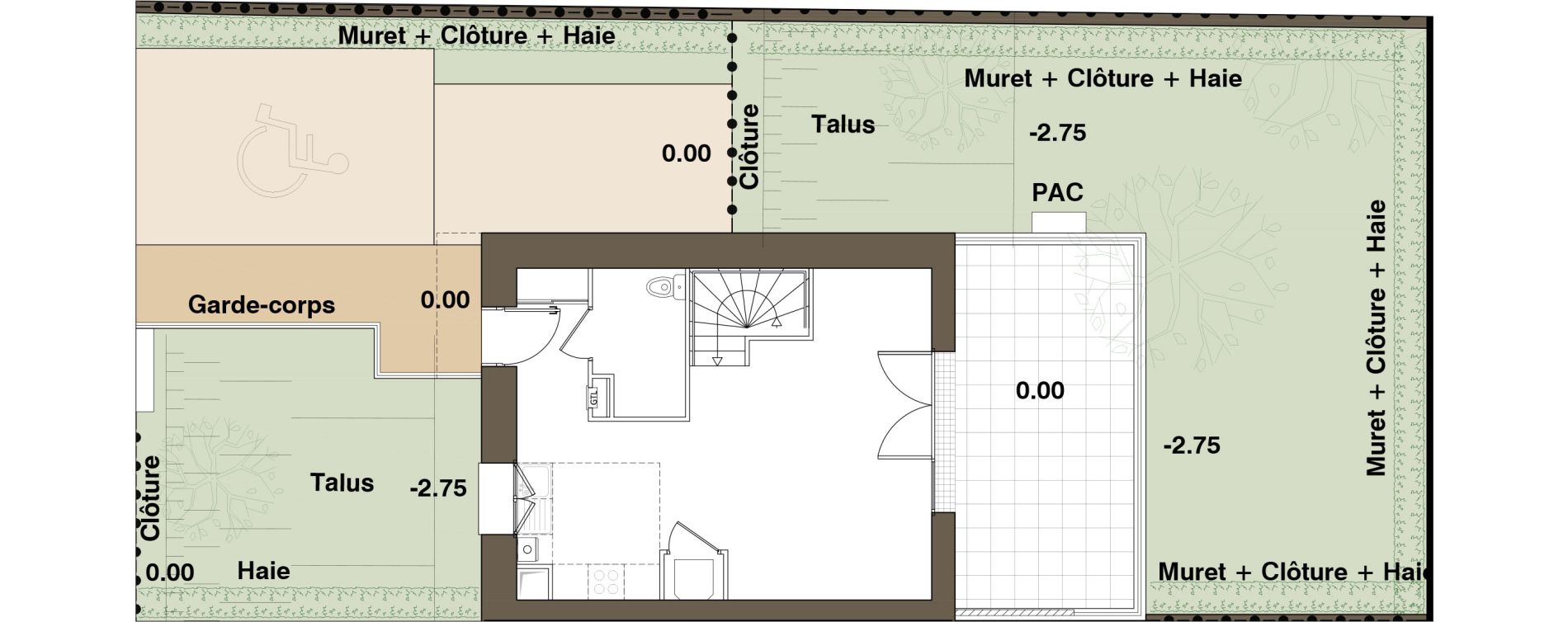 Maison T4 de 81,63 m2 &agrave; Pomponne Grimp&eacute;