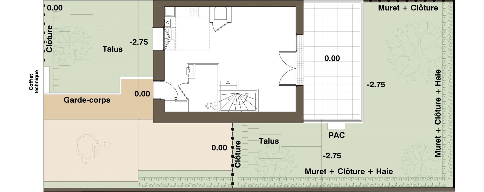 Maison T4 de 81,63 m2 &agrave; Pomponne Grimp&eacute;