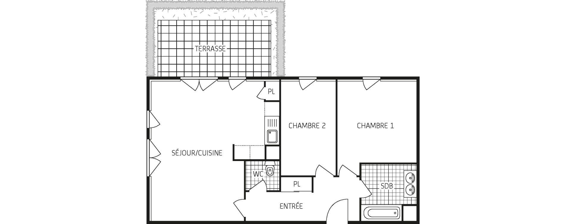 Appartement T3 de 64,17 m2 &agrave; Pringy Centre