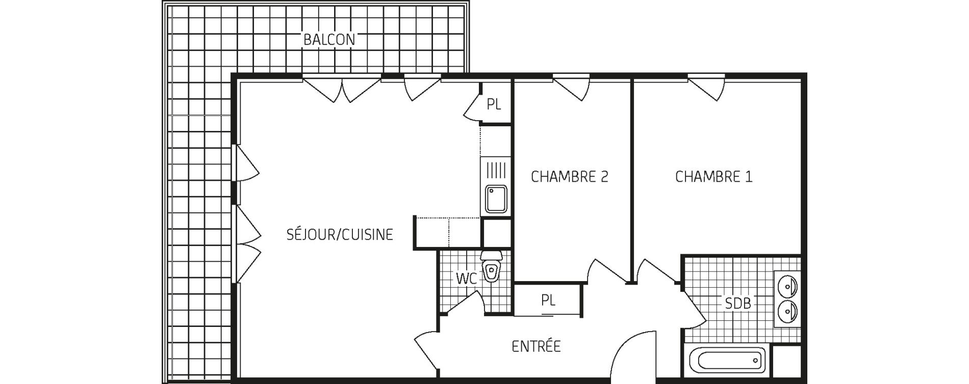 Appartement T3 de 64,17 m2 &agrave; Pringy Centre