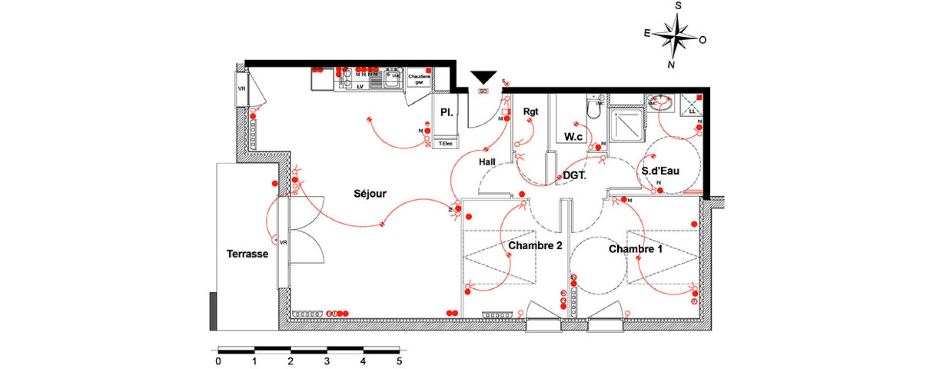 Appartement T3 de 66,60 m2 &agrave; Pringy Centre