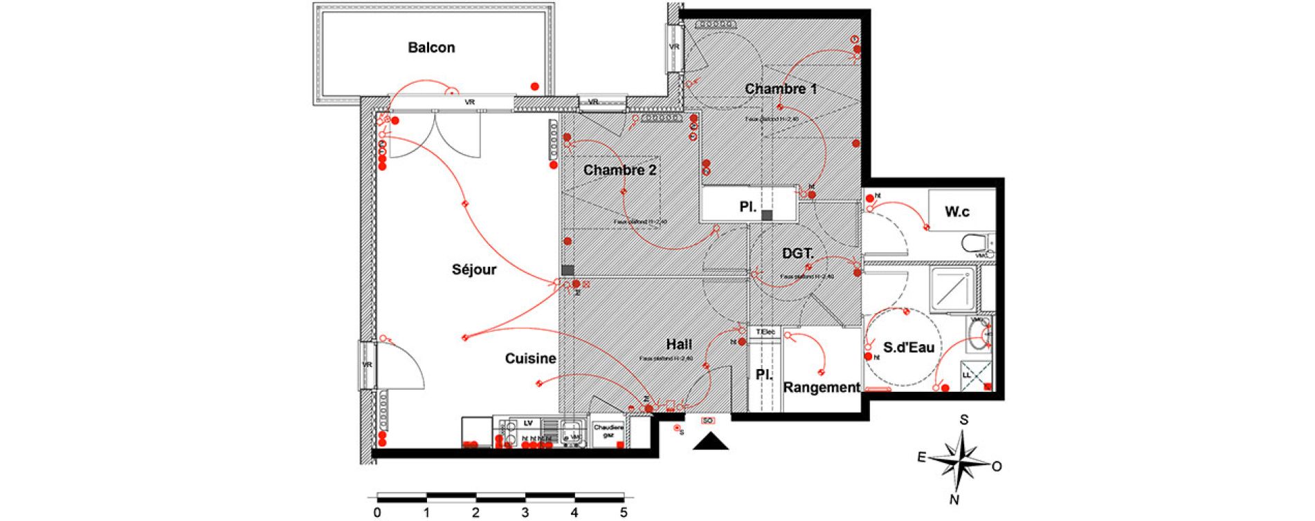 Appartement T3 de 71,83 m2 à Pringy Centre