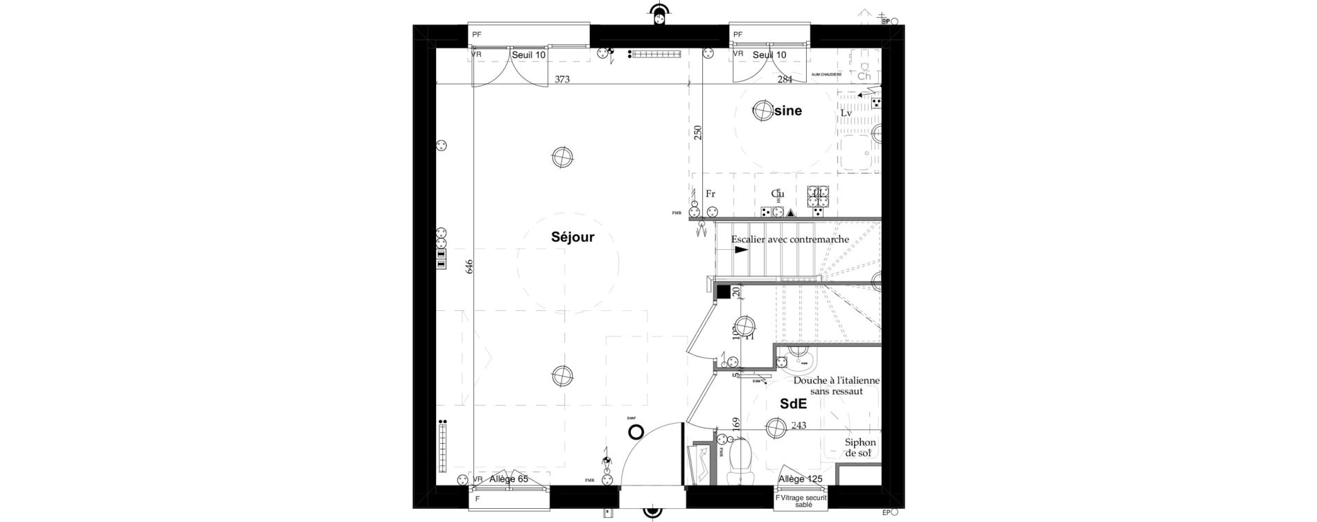 Maison T4 de 76,90 m2 &agrave; Saint-Thibault-Des-Vignes Centre