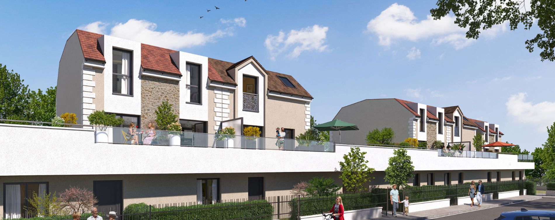 Villas Flora à Saint-Thibault-des-Vignes Programme Neuf