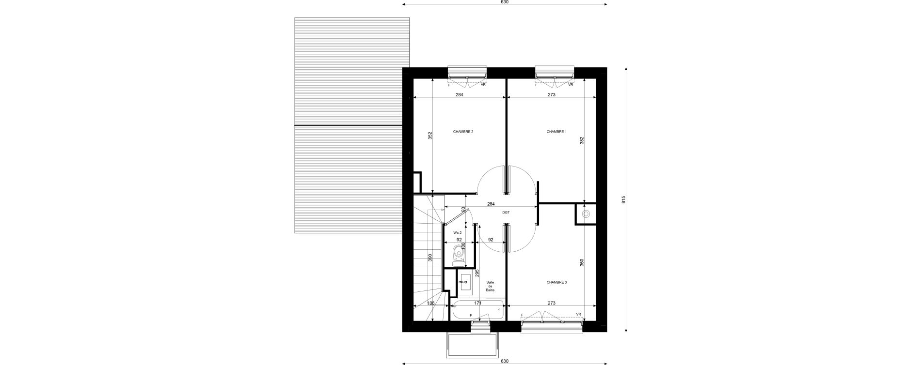 Maison T4 de 79,28 m2 &agrave; Savigny-Le-Temple Centre