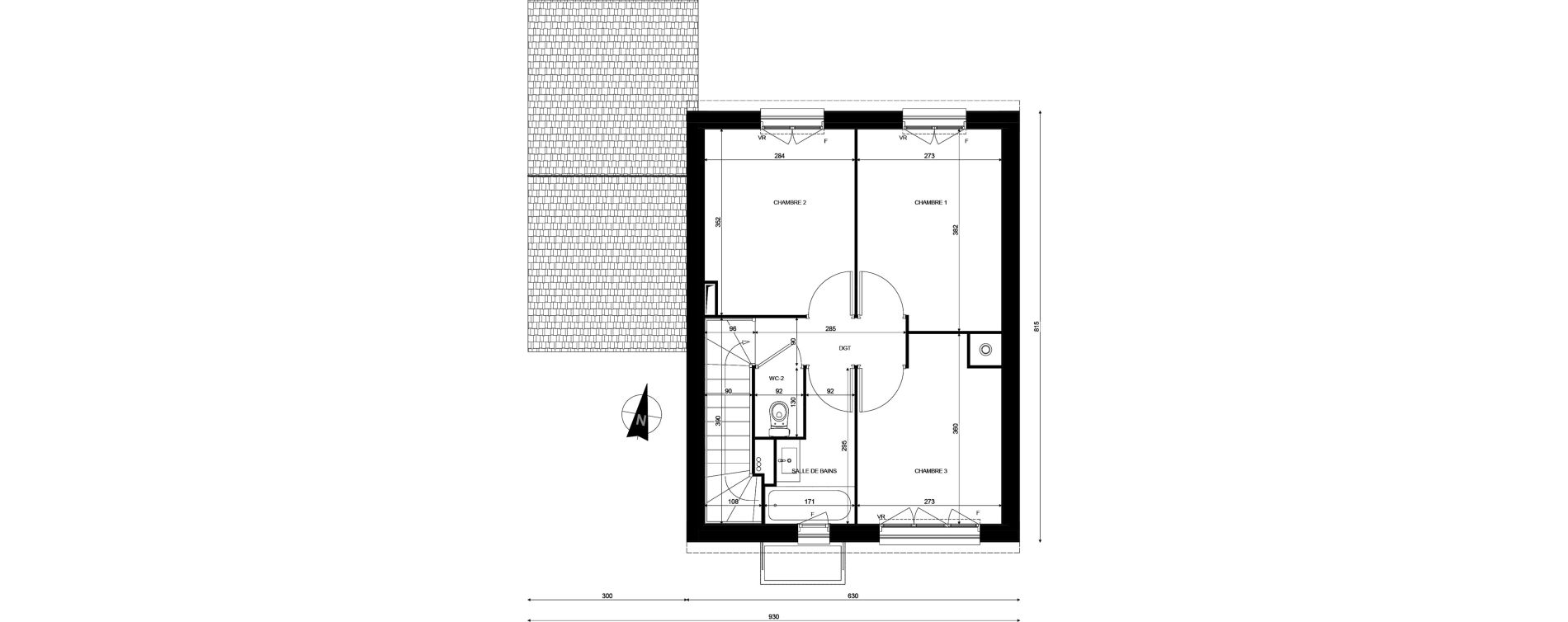 Maison T4 de 74,91 m2 &agrave; Savigny-Le-Temple Centre