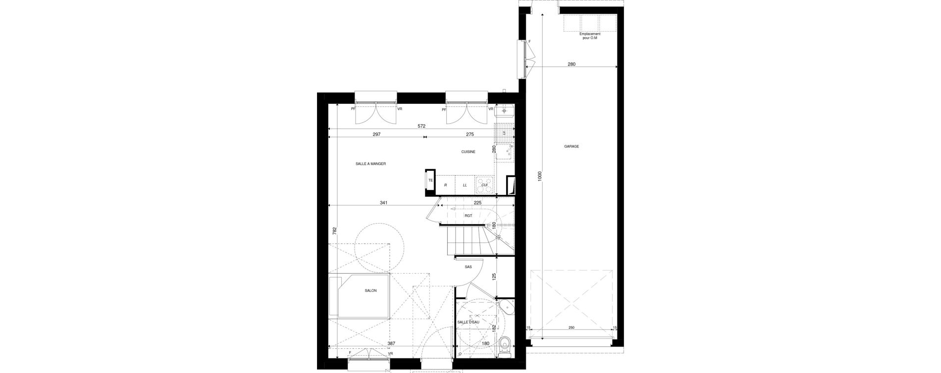 Maison T4 de 80,48 m2 &agrave; Savigny-Le-Temple Centre