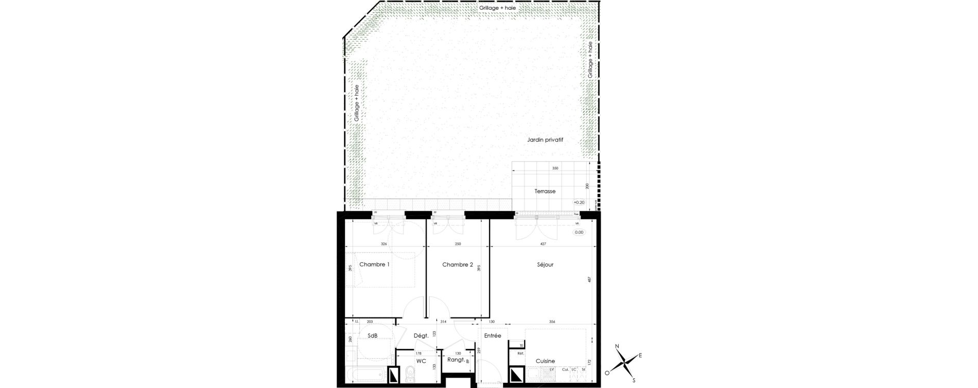 Appartement T3 de 63,95 m2 &agrave; Tournan-En-Brie Centre