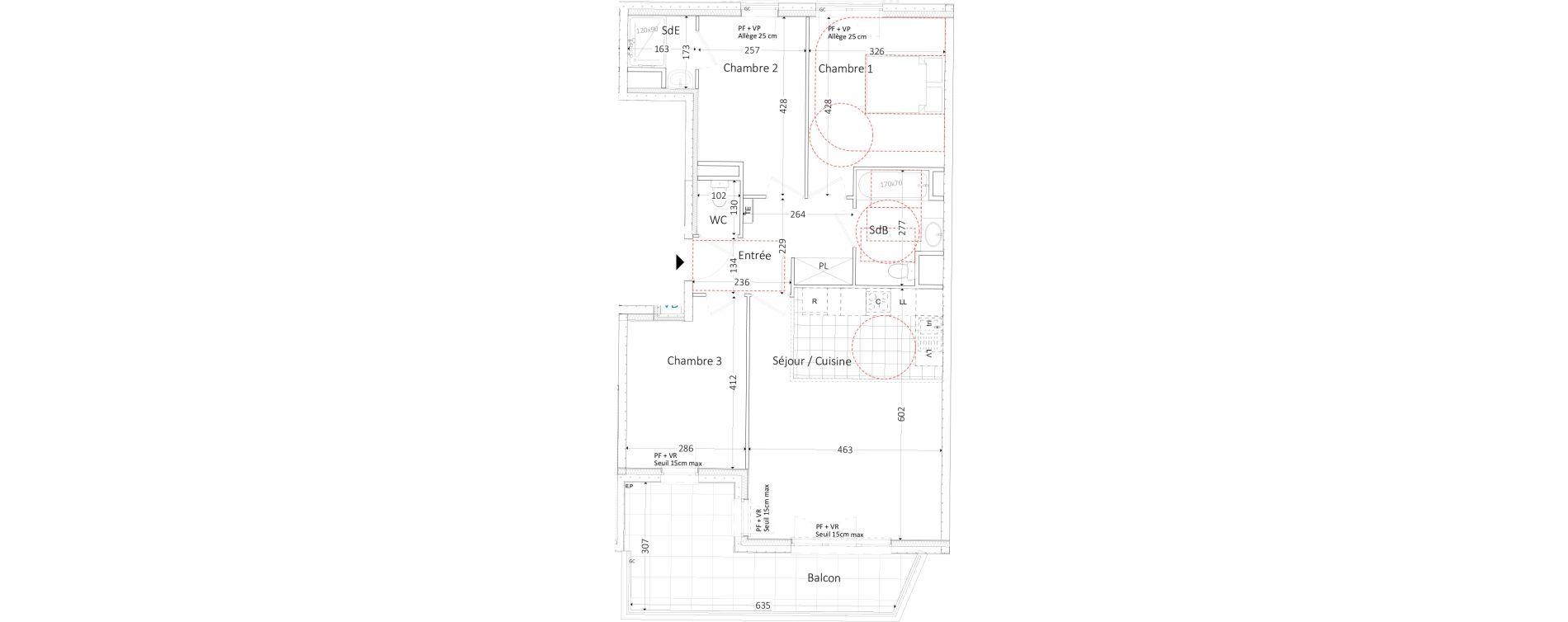 Appartement T4 de 77,05 m2 &agrave; Aubervilliers Landy