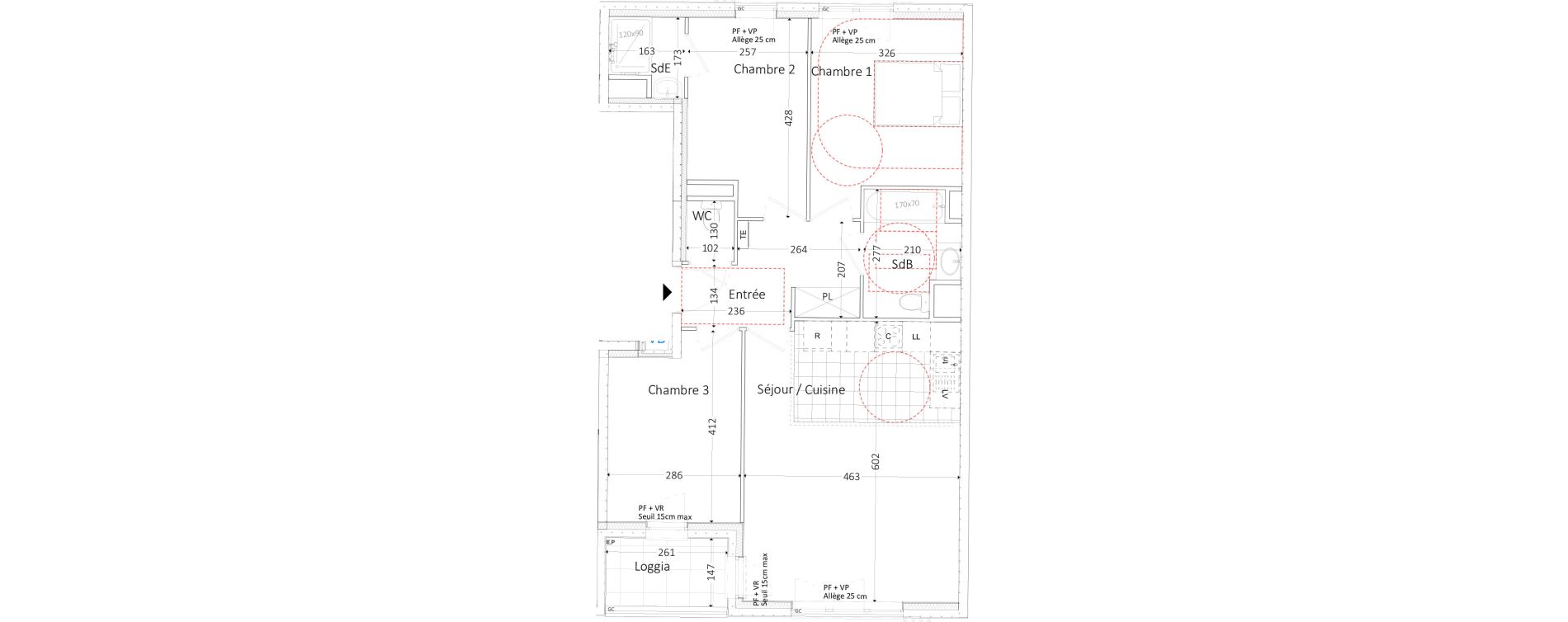 Appartement T4 de 77,02 m2 &agrave; Aubervilliers Landy