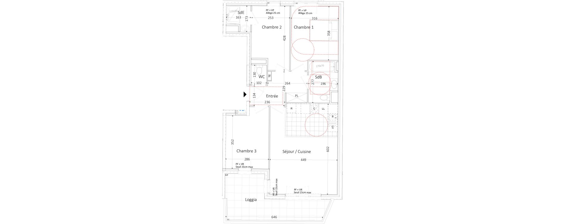 Appartement T4 de 75,52 m2 &agrave; Aubervilliers Landy