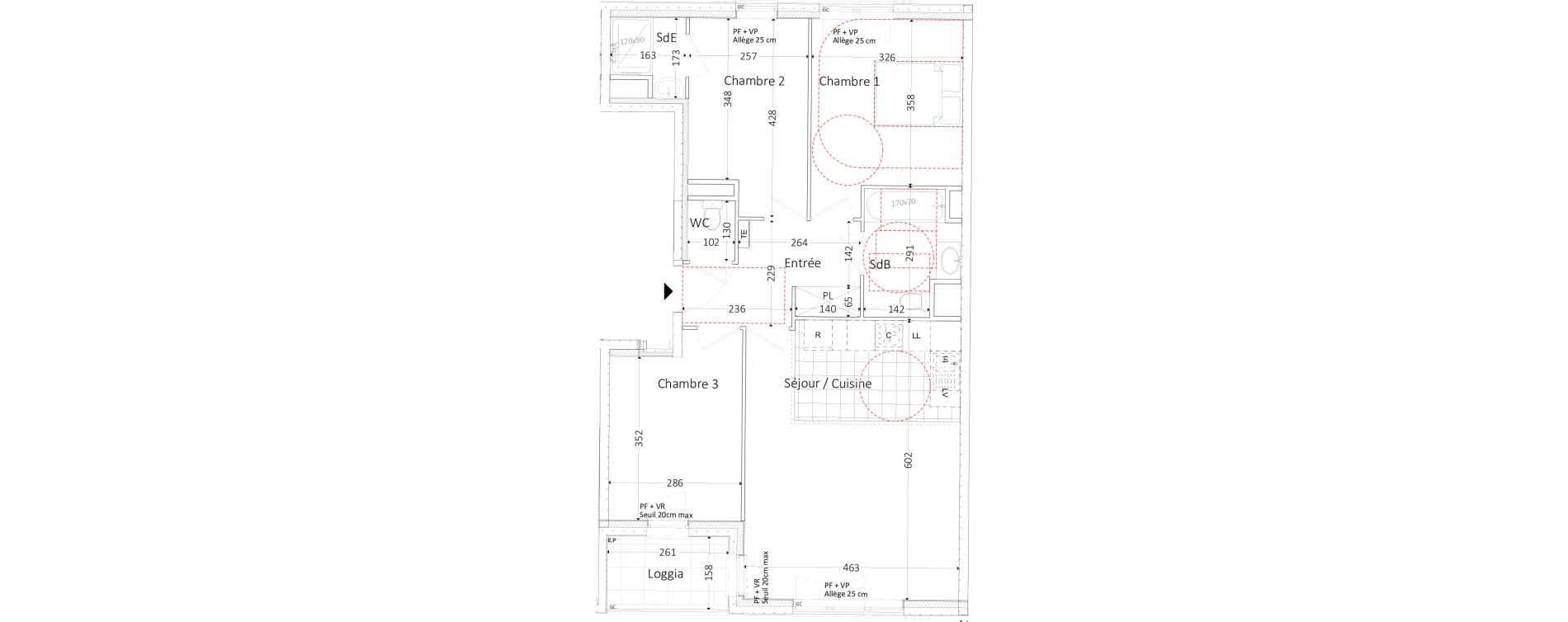 Appartement T4 de 77,04 m2 &agrave; Aubervilliers Landy