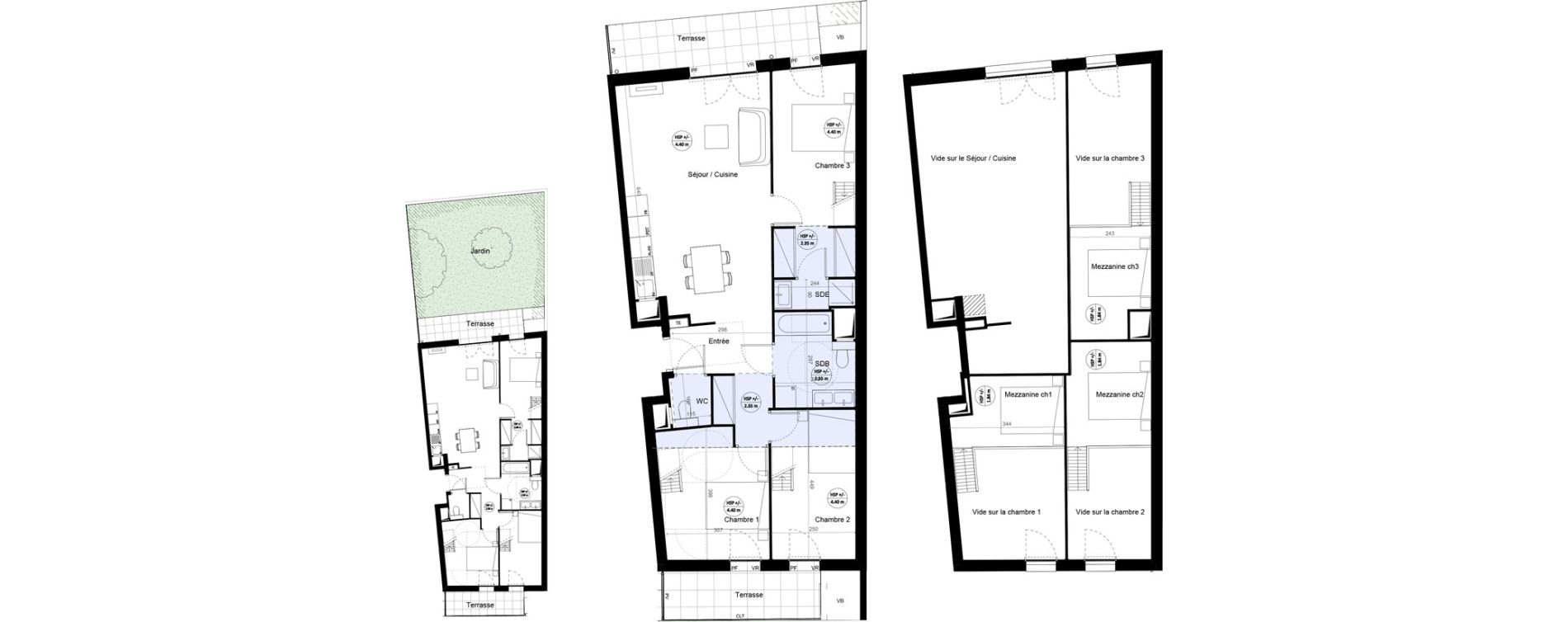 Appartement T4 de 88,10 m2 &agrave; Bagnolet Centre