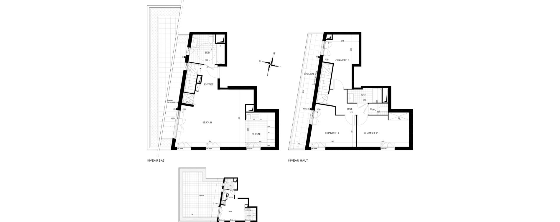 Appartement T4 de 86,80 m2 &agrave; Bobigny &eacute;cocit&eacute;