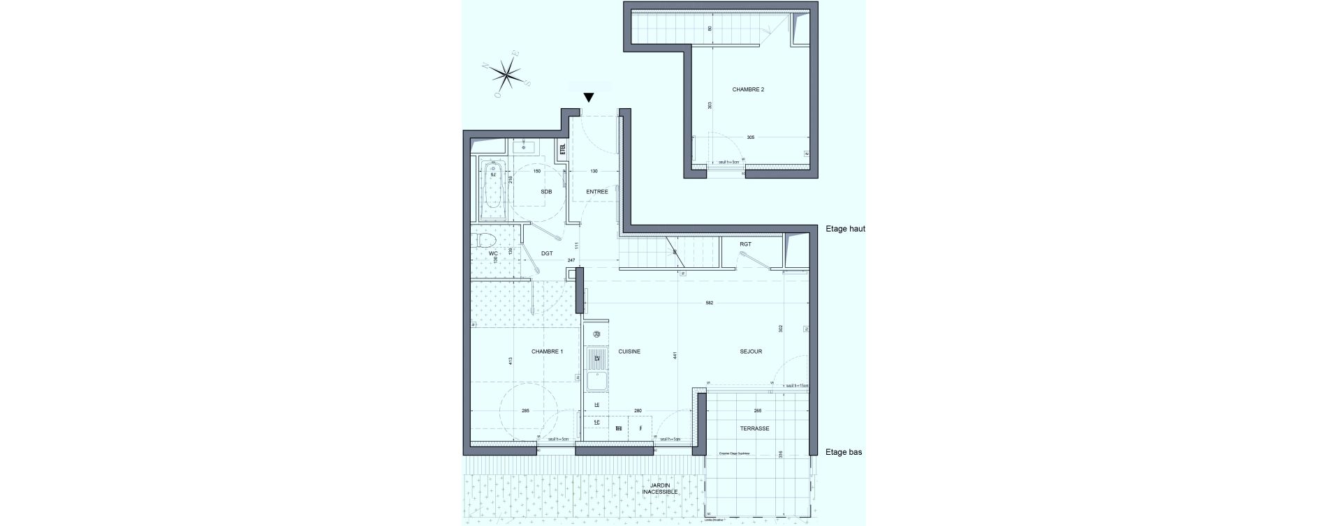 Appartement T3 de 56,72 m2 &agrave; Bobigny &eacute;cocit&eacute;