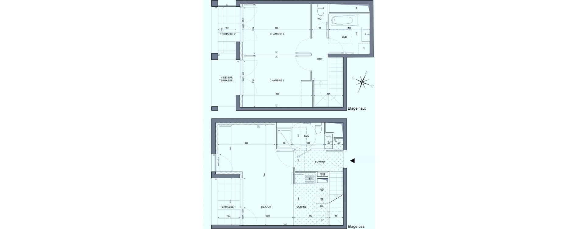 Appartement T3 de 63,84 m2 &agrave; Bobigny &eacute;cocit&eacute;