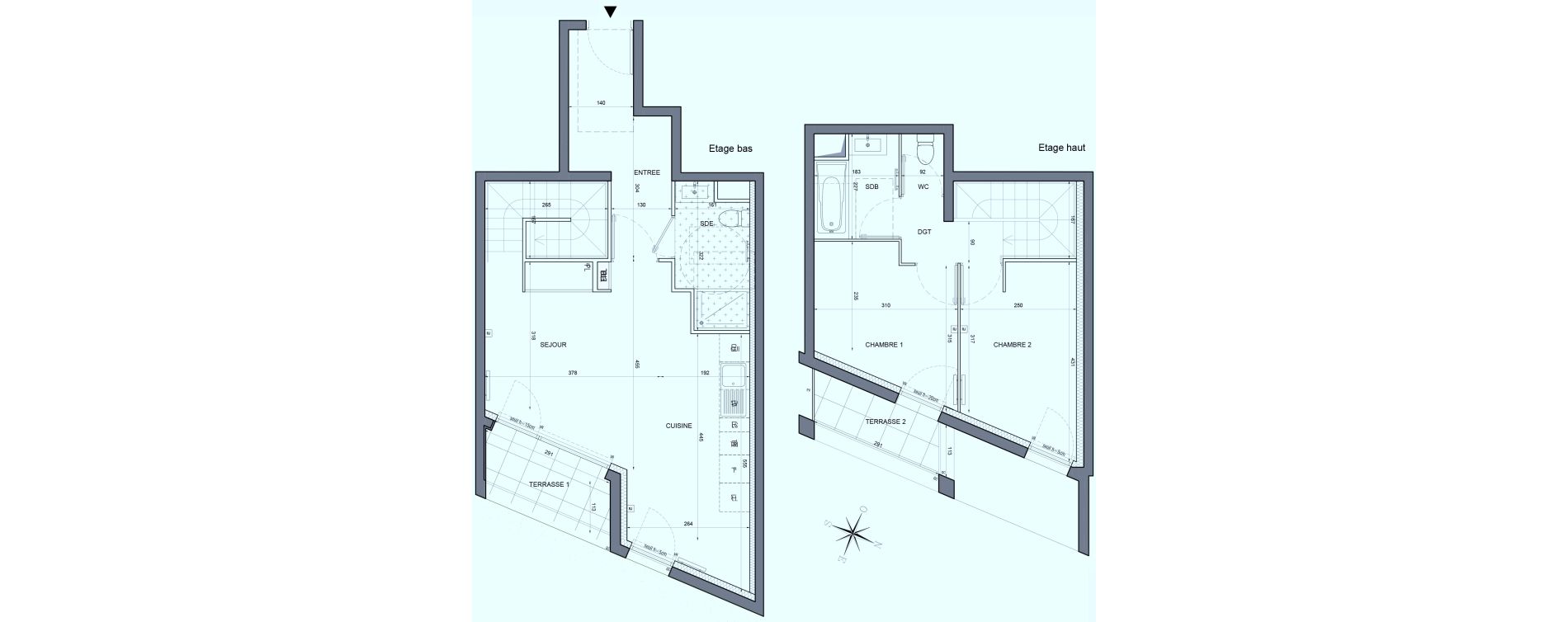 Appartement T3 de 64,69 m2 &agrave; Bobigny &eacute;cocit&eacute;