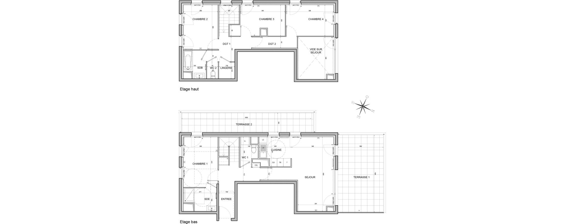 Appartement T5 de 99,62 m2 &agrave; Bobigny &eacute;cocit&eacute;