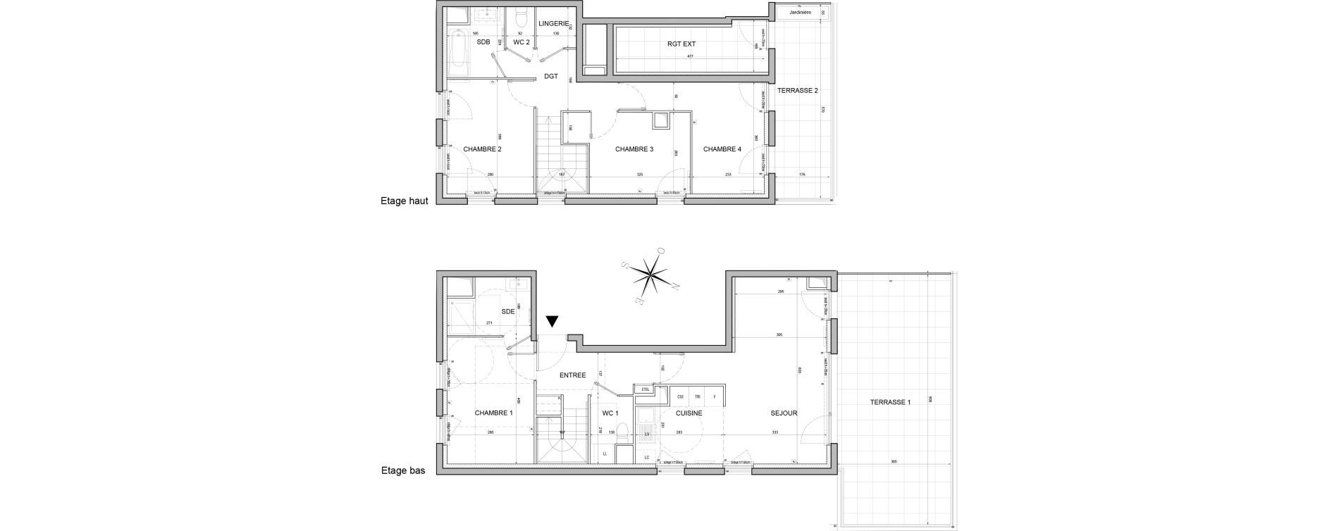 Duplex T5 de 93,87 m2 &agrave; Bobigny &eacute;cocit&eacute;