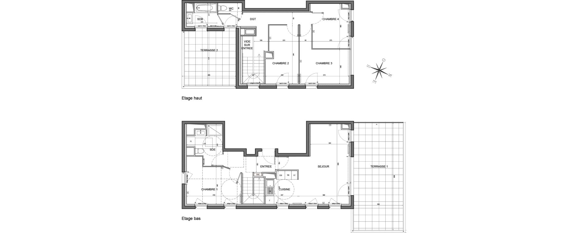 Appartement T5 de 96,61 m2 &agrave; Bobigny &eacute;cocit&eacute;