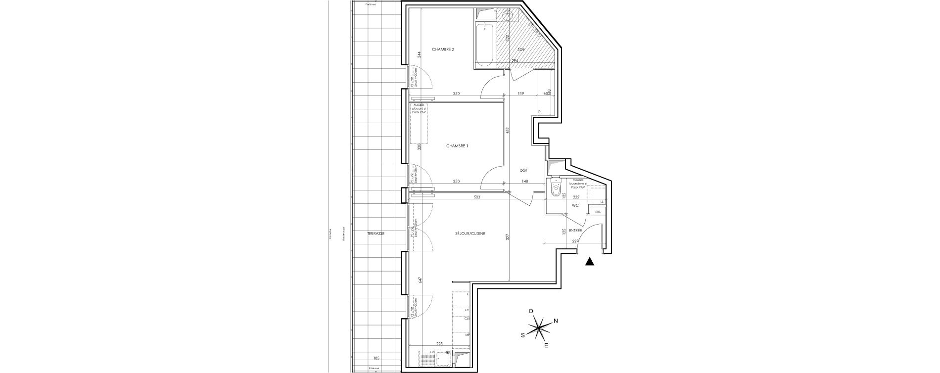 Appartement T3 de 62,00 m2 &agrave; Bondy Centre