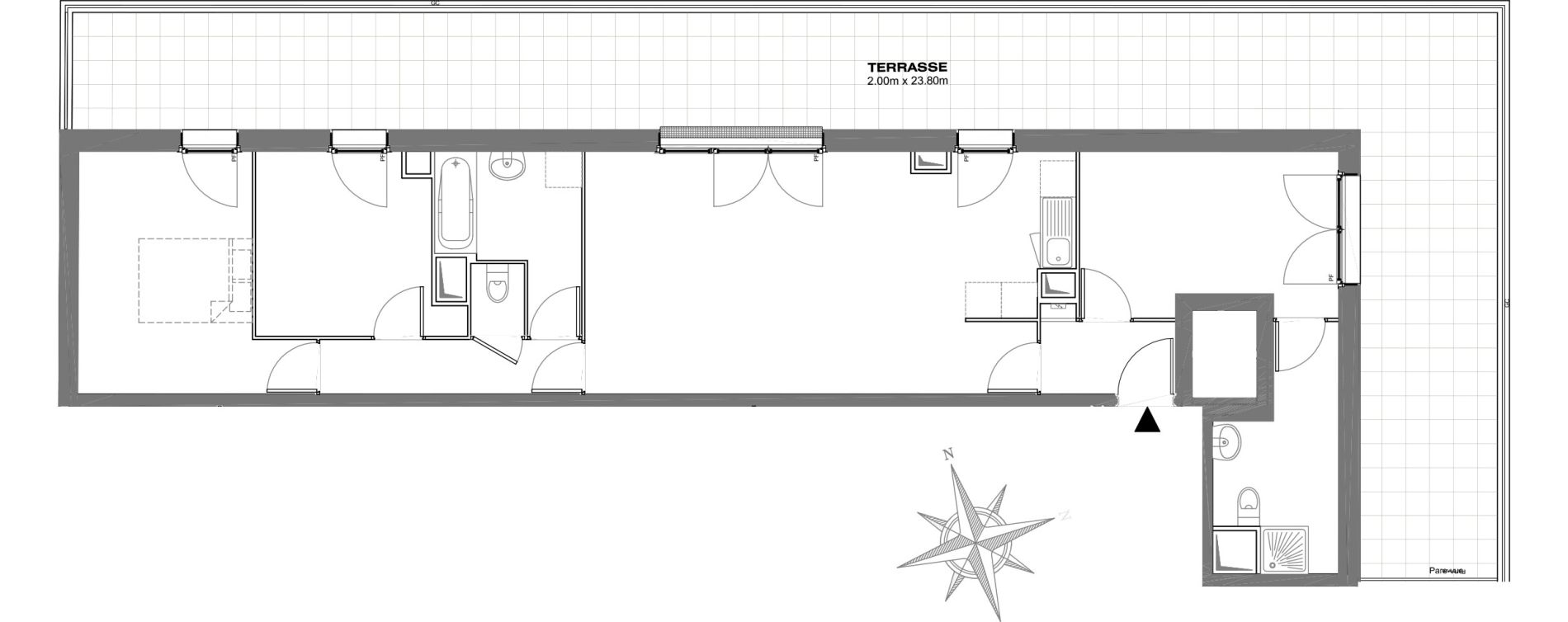 Appartement T4 de 85,00 m2 &agrave; Bondy Centre