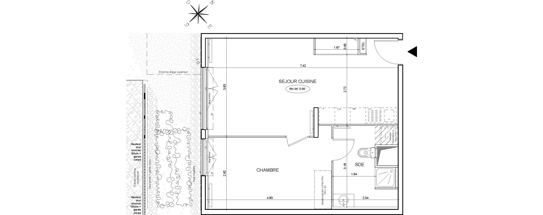 Appartement T2 de 47,67 m2 &agrave; Drancy Centre