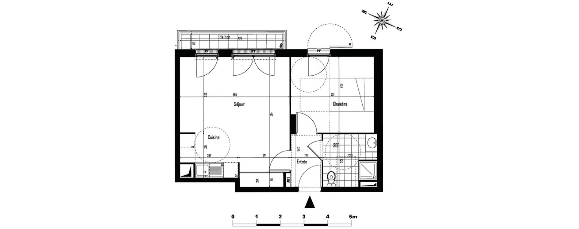 Appartement T2 de 43,10 m2 &agrave; Drancy Centre