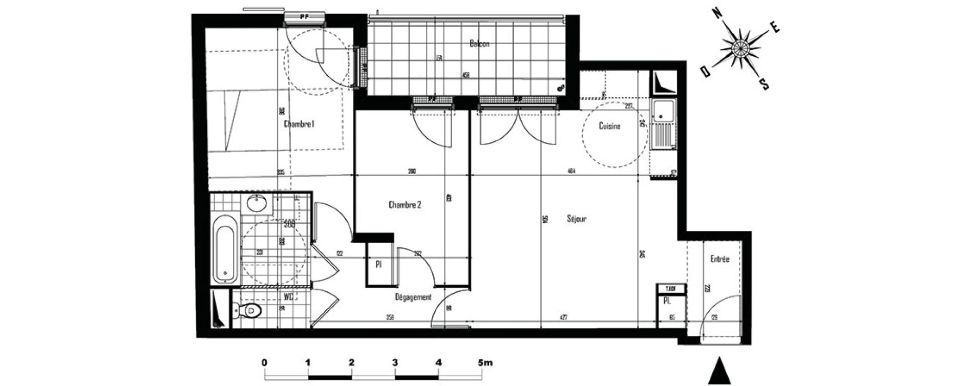 Appartement T3 de 63,80 m2 &agrave; Drancy Centre