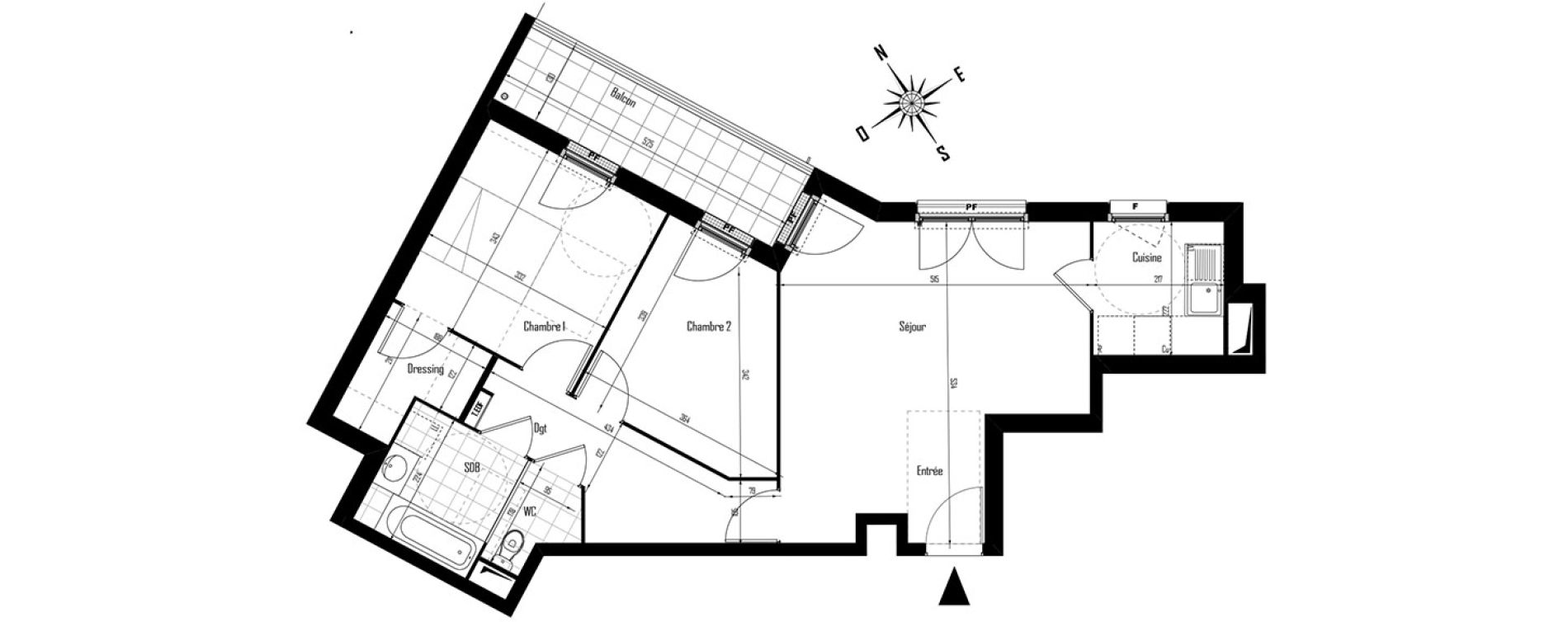 Appartement T3 de 66,40 m2 &agrave; Drancy Centre