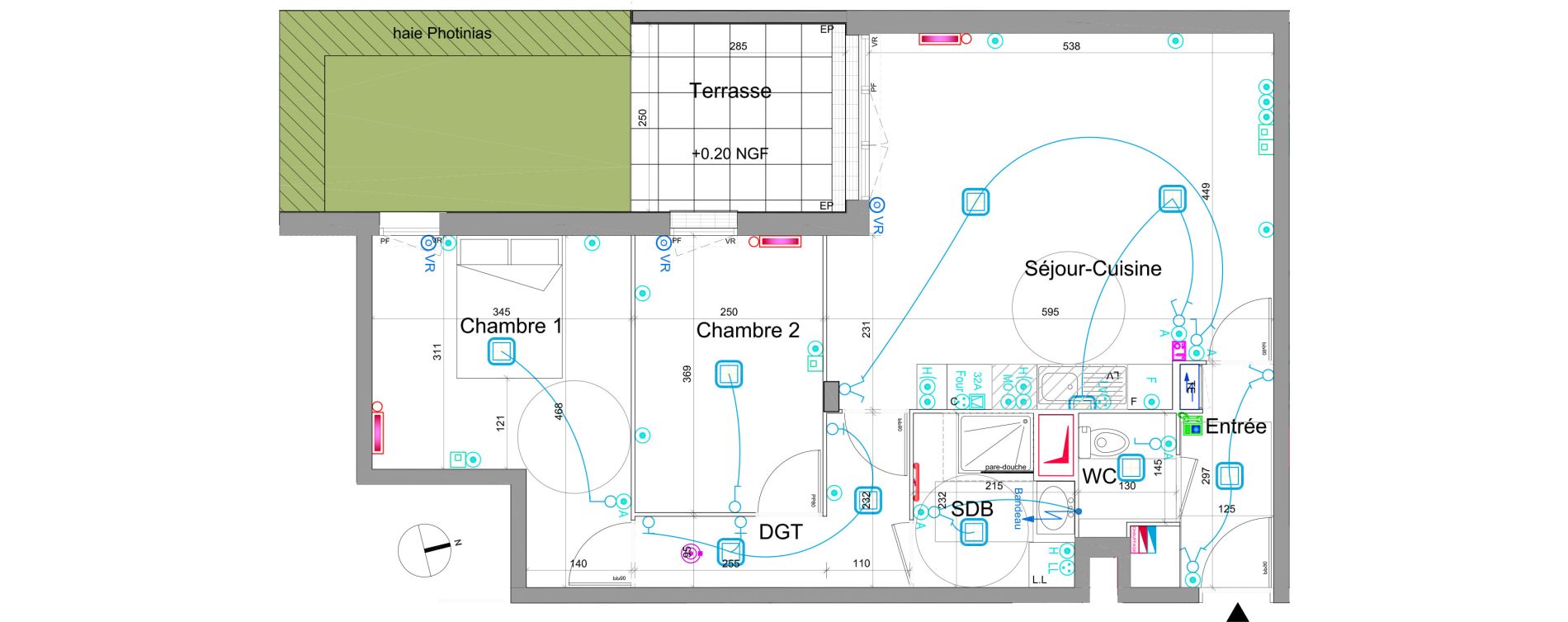 Appartement T3 de 65,00 m2 &agrave; Gagny Centre