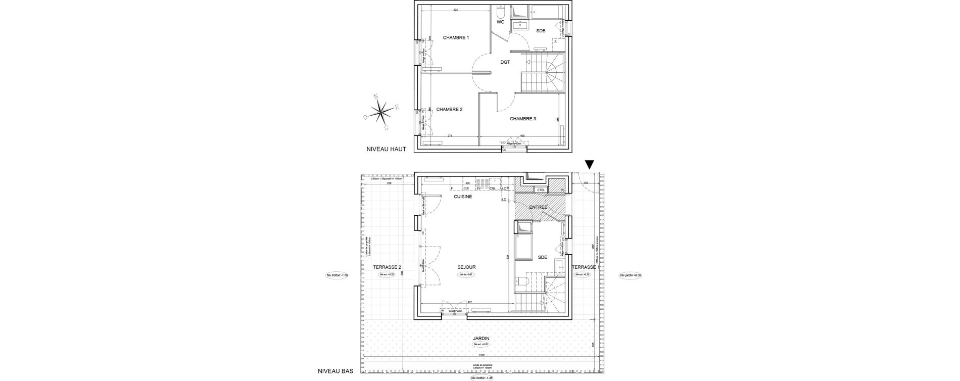 Duplex T4 de 77,50 m2 &agrave; La Courneuve Centre
