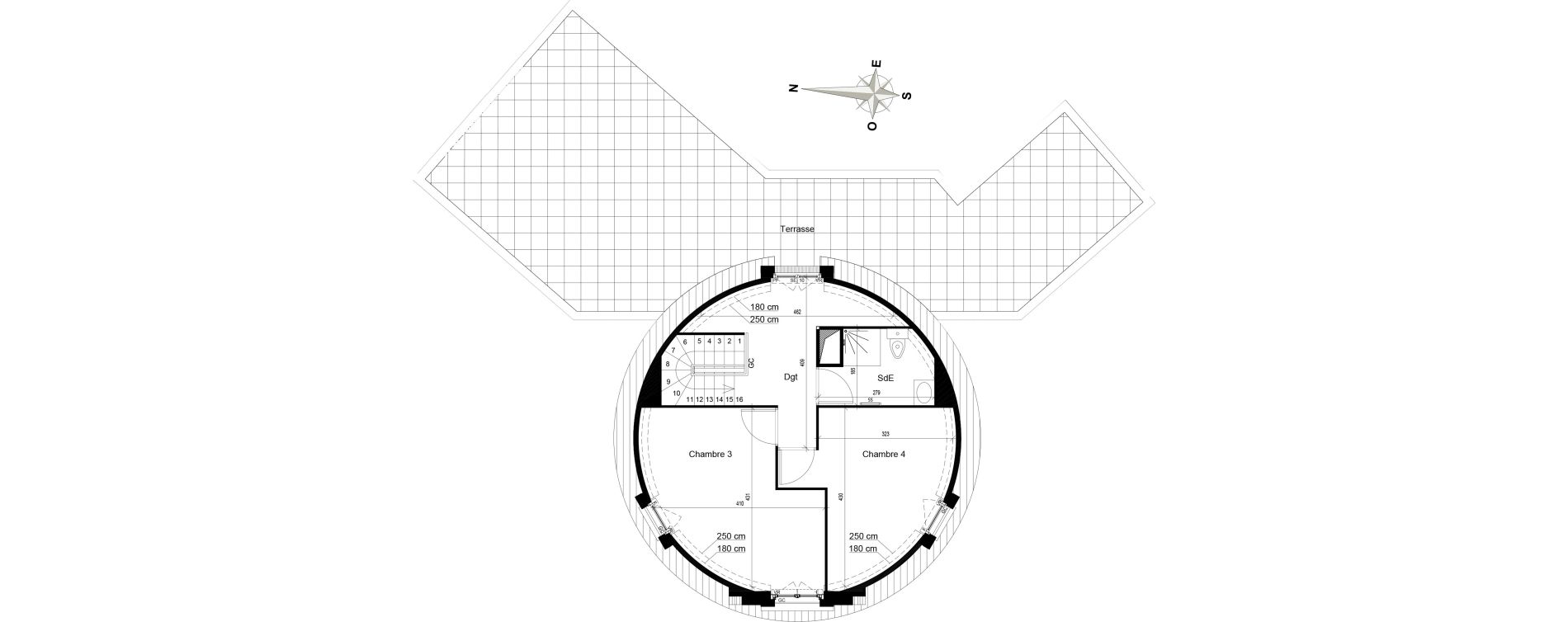 Duplex T5 de 107,95 m2 au Blanc-Mesnil Centre