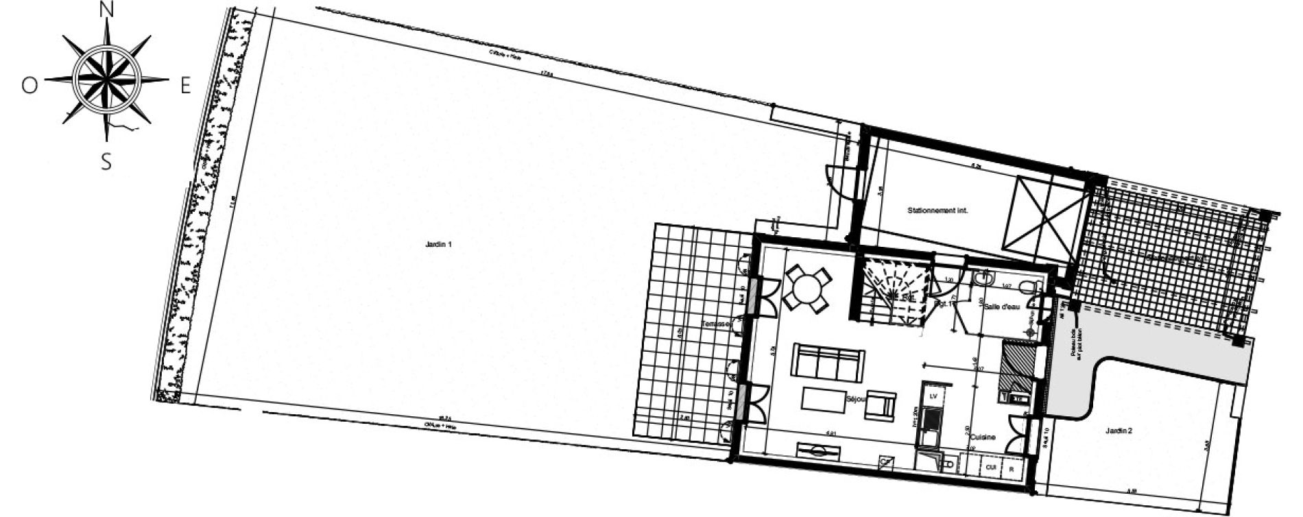 Maison T4 de 81,23 m2 au Blanc-Mesnil Centre